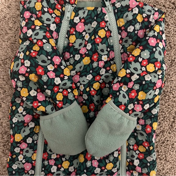 baby boden floral bunting snowsuit 18-24months - Picture 4 of 4